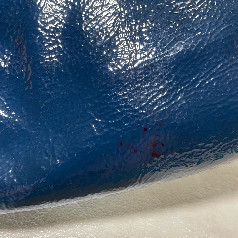 ‼️SPRING SALE Coach Midnight Blue Leather Wristlet 🌙 - Picture 16 of 17